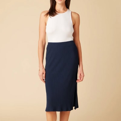 Thursday's Workwear Report: Vindy Paris Rib Skirt