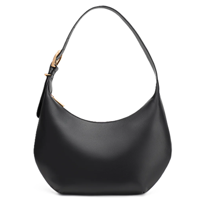 black shoulder bag