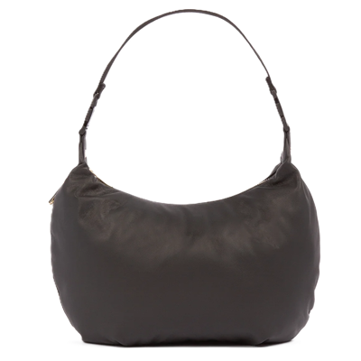 black shoulder bag