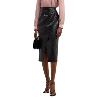 Tuesday’s Workwear Report: The Rebecca Vegan Leather-based Midi Skirt – lifestyle