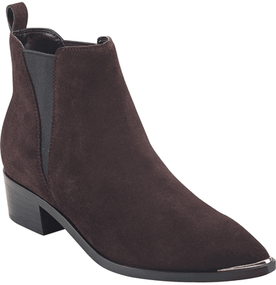 dark brown chelsea boot
