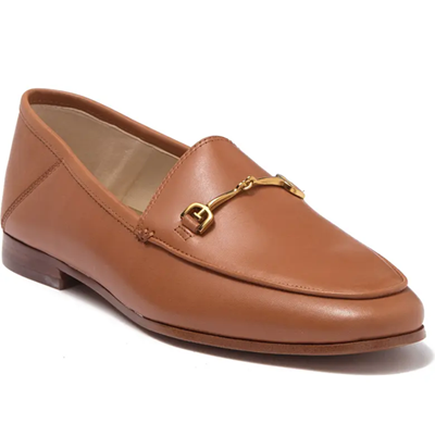 tan loafer