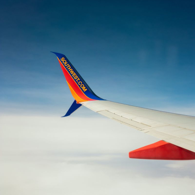 tail of a Southwest plane