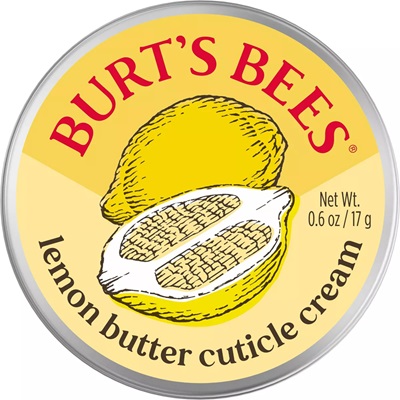 A container of Burt's Bees Cuticle Cream
