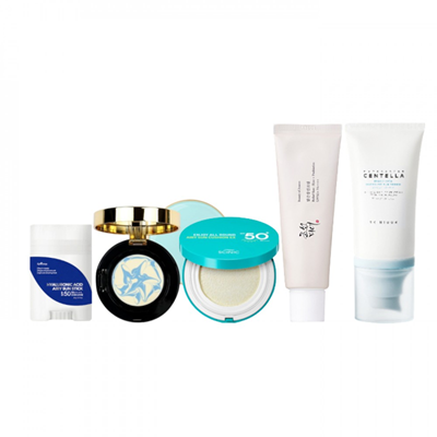 Stylevana's collection of sunscreen minis