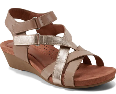 comfortable shoe to walk for miles in: a Cobb Hill sandal