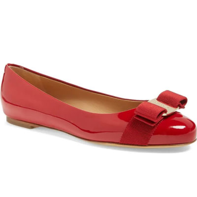 red Varina flat