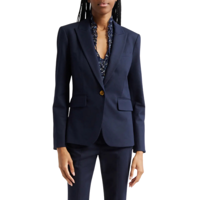 navy blue suit
