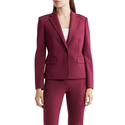 red suit