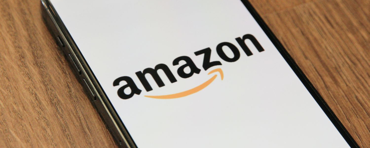 phone shoes Amazon logo
