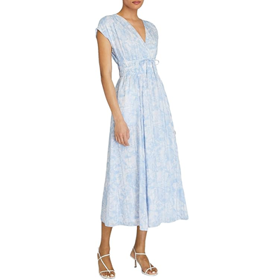 light blue dress