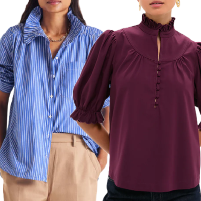 The Finest Blouses with Attention-grabbing Collars