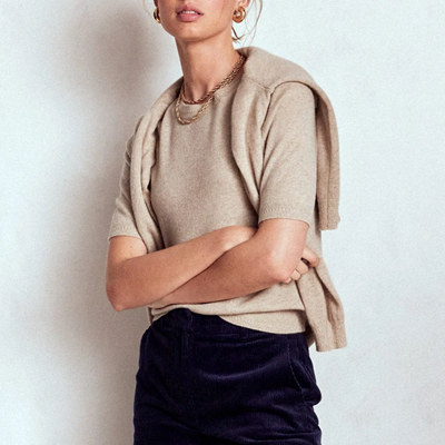sweater set professional in beige