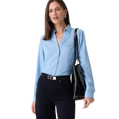 Frugal Friday’s Workwear Report: Satin Essential Shirt