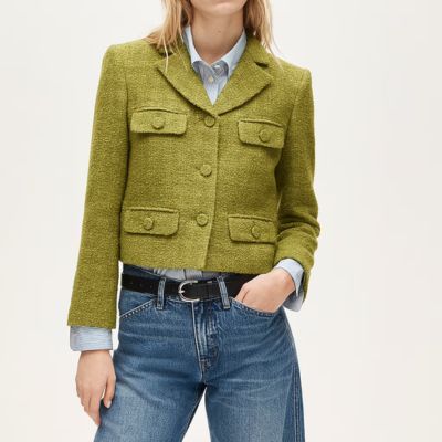 Tuesday’s Workwear Report: Lenore Lady Blazer in Bouclé Tweed