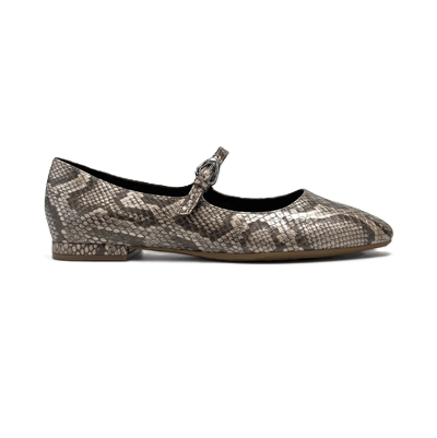 snakeskin leather mary jane
