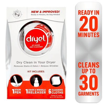 Dryel home drycleaning kit