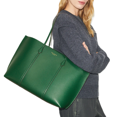lush green tote bag