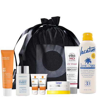 Dermstore's sunscreen kit, a $208 value for $75