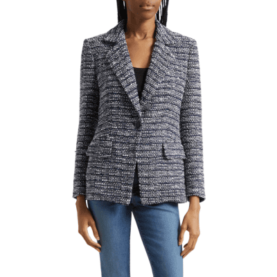 tweed blazer