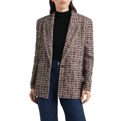 tweed blazer