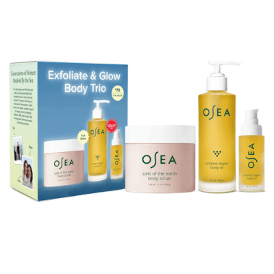 Exfoliate & Glow Body Trio from OSea