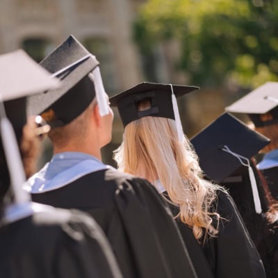a group of recent graduates