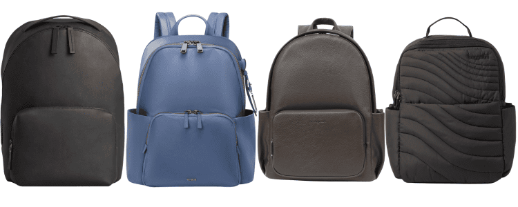 collage of work backpacks in the 2026 nordstrom anniversary sal