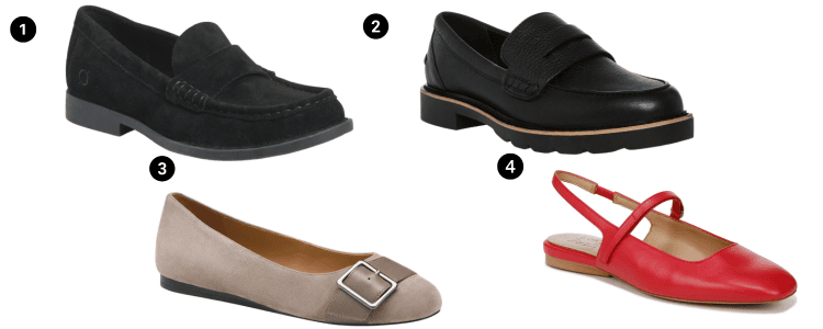 collage of flats from the 2026 Nordstrom Anniversary Sale