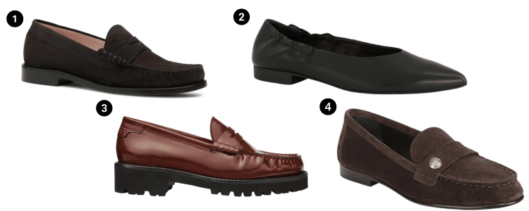 collage of flats from the 2026 Nordstrom Anniversary Sale