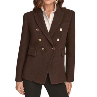 Tuesday’s Workwear Report: Double-Breasted Wool-Blend Blazer